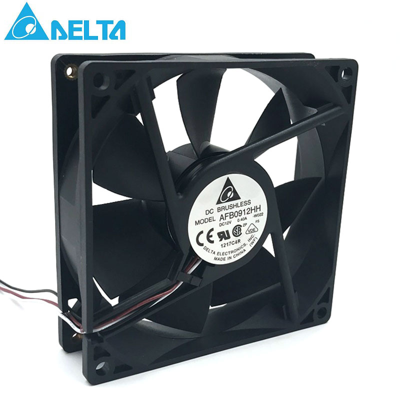 Delta AFB0912HH DC12V 0.40A case Cooling Fan