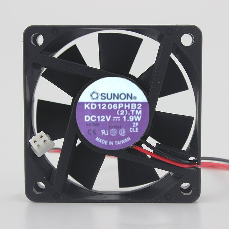 SUNON KD1206PHB2 DC12V 1.9W axia cooling fan