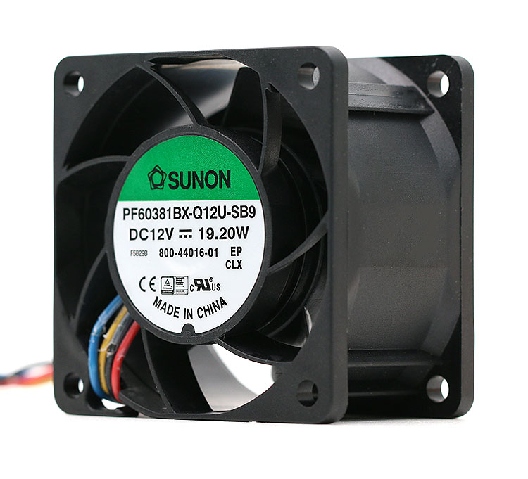 Sunon PF60381BX-Q12U-SB9 DC12V 19.W 1.6A 56DBA powerful axial cooling fan