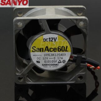 SANYO 109L0612S403 60mm DC12V metal frame server inverter axial cooling fans