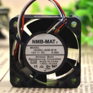 NMB-MAT 1608KL-04W-B19 4CM DC12V 0.06A 3-wire switch cooling fan