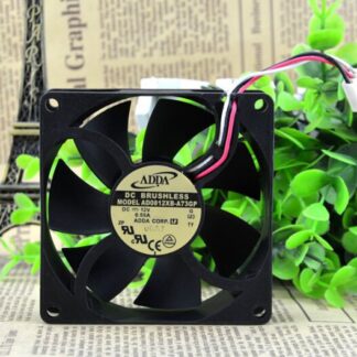 ADDA AD0812XB-A73GP DC12V 0.55A 8CM three line cooling fan