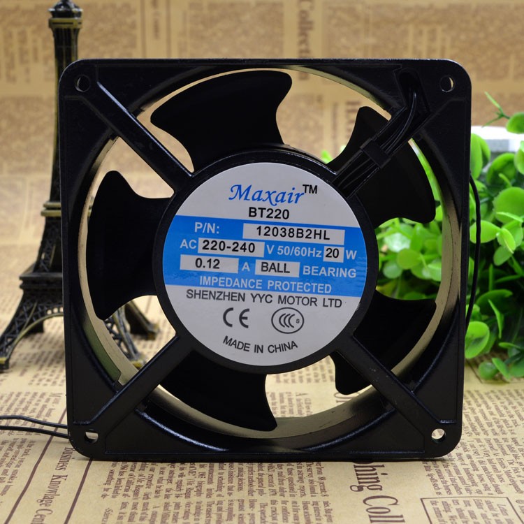 Maxair BT220 12038B2HL 20W 0.12A cooling fan