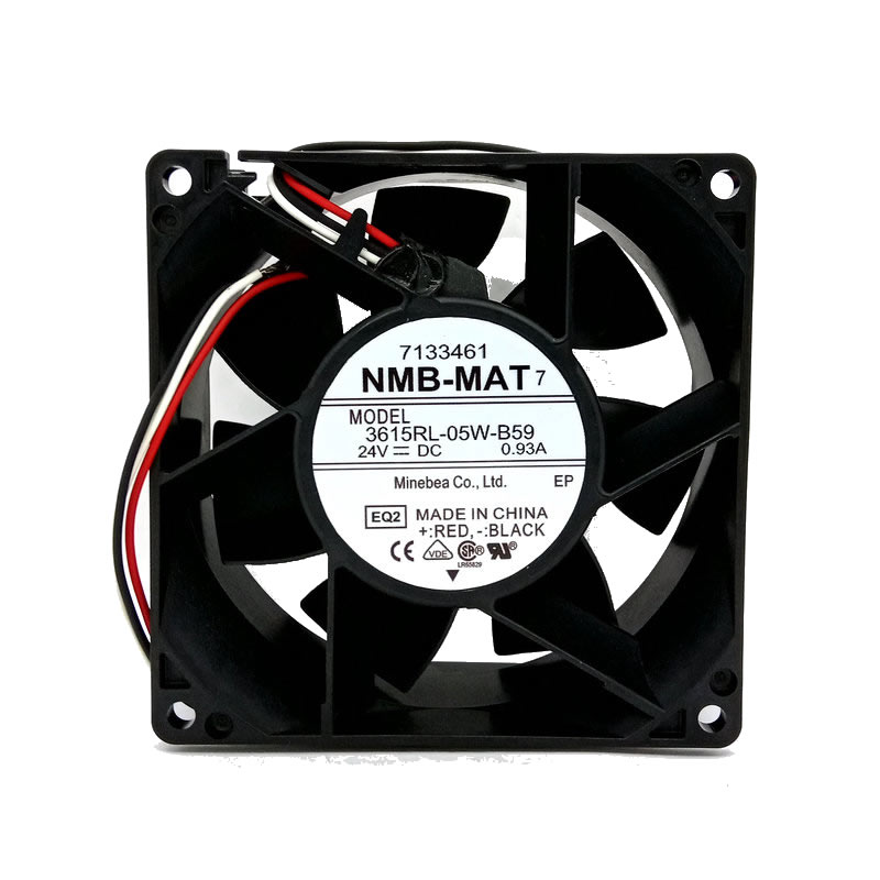 NMB-MAT 3615RL-05W-B59 24V 0.32A cooling fan