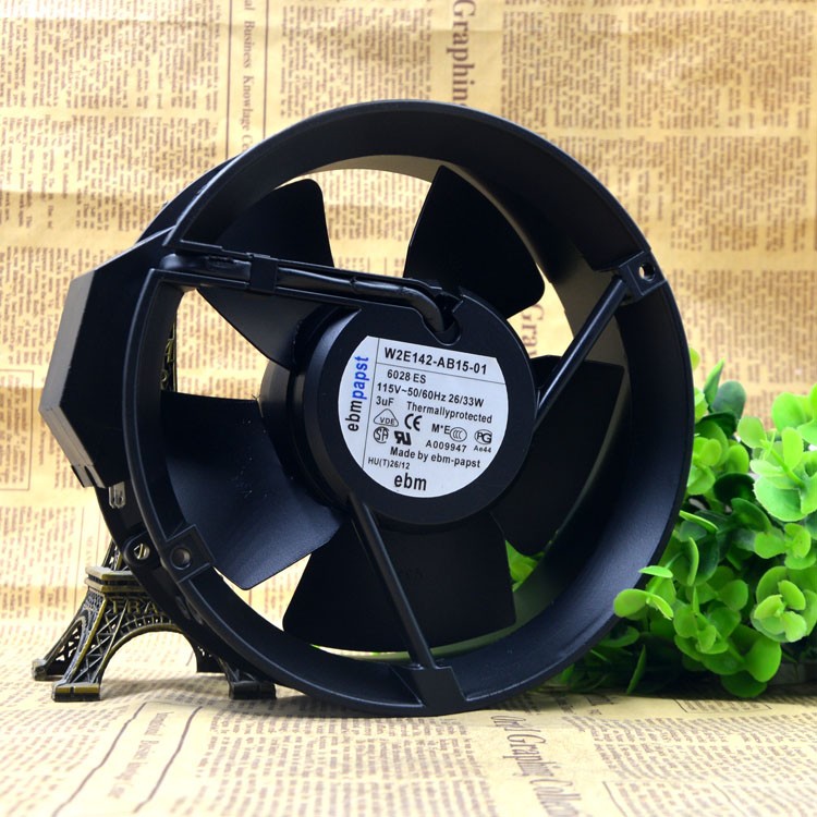 Ebmpapst W2E142-AB15-01 230V 0.12A high temperature resistant cooling fan