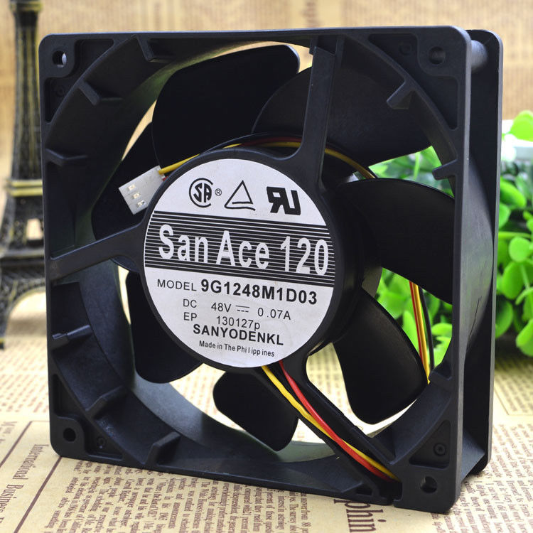 Sanyo SAN ACE  9G1248M1D03 DC48V 0.07A Industrial Fan