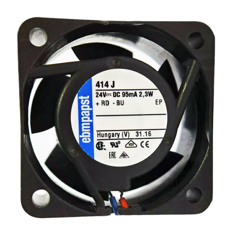 Ebmpapst 414J 24V 2.3W computer server cooling fan