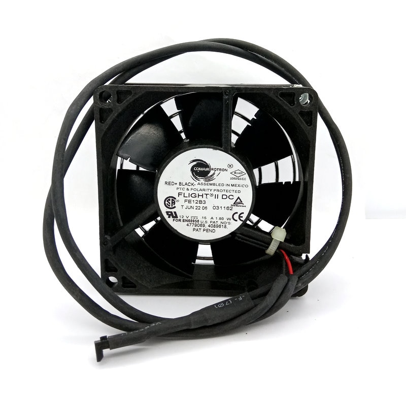 Comair Rotron FE12B3 DC12V 0.15A 1.80W 2Lines Cooling Fan