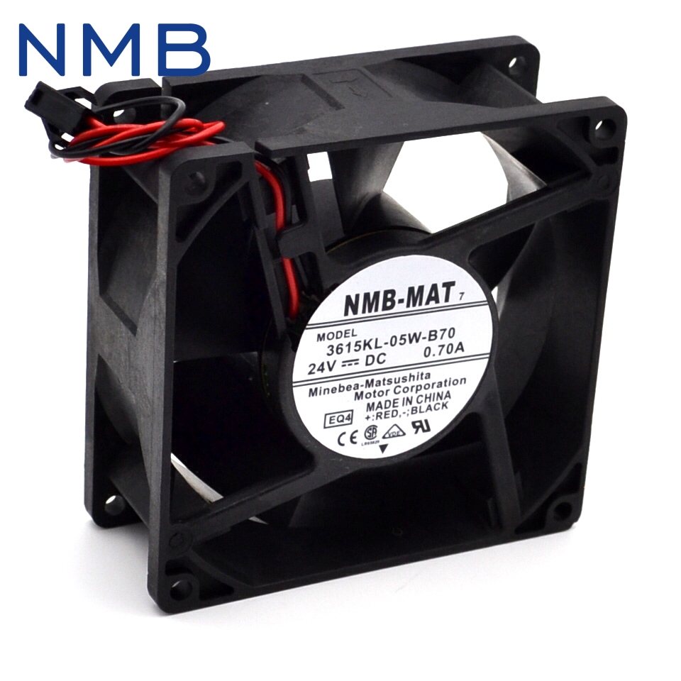 NMB 3615KL-05W-B70 24V 0.7A 9cm ABB inverter fan