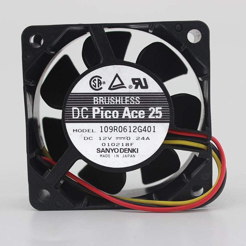 Sanyo 109R0612G401 12V 0.24A Double Ball fan