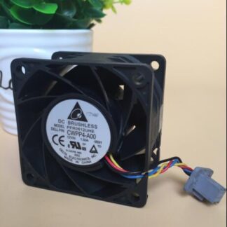 Delta PFR0612UHE DC12V 1.50A 6CM 4-wire Server Large Air Cooling Fan