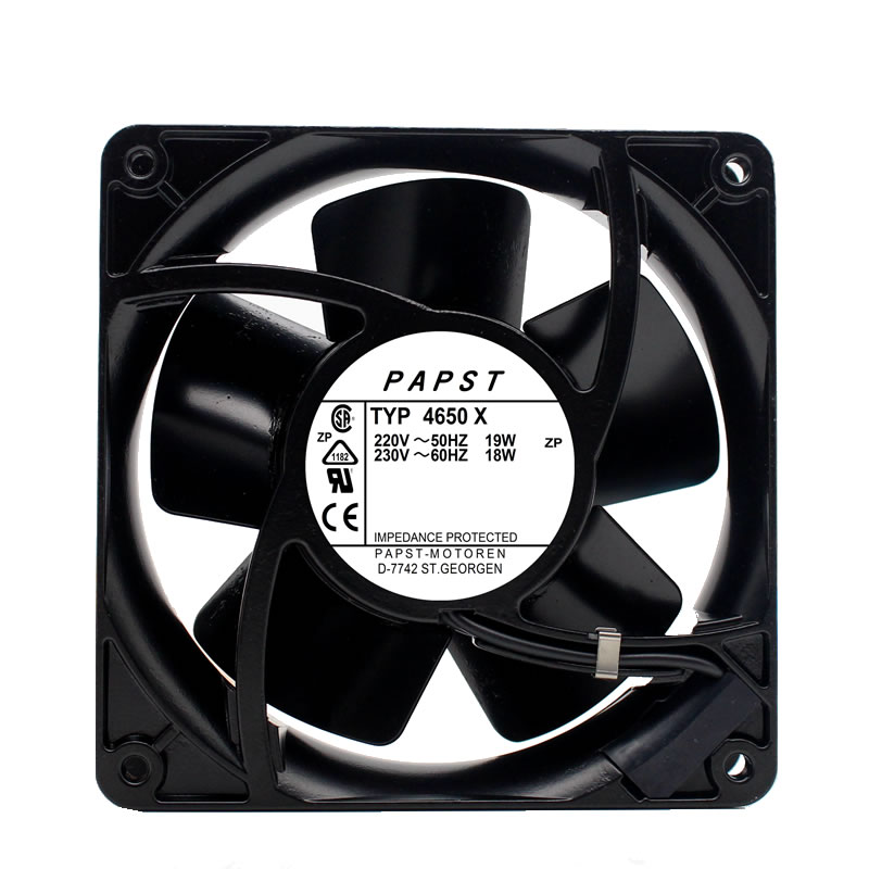 PAPST TYP4650X 230V~50Hz 19W 230V~60Hz 18W Cooling Fan