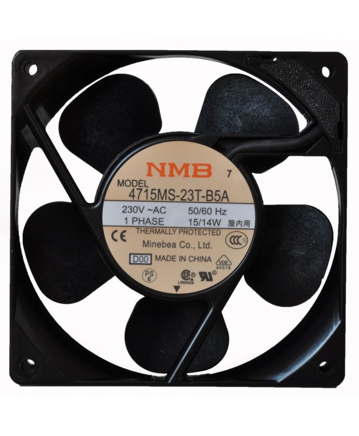 NMB-MAT 4715MS-23T-B5A 230V 0.12A cooling fan