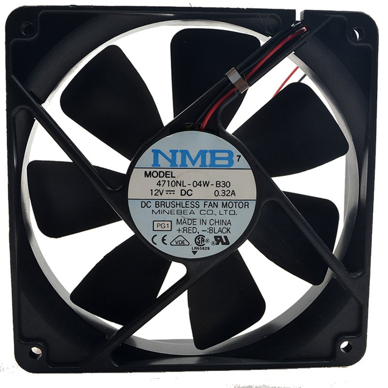 NMB 4710NL-04W-B30 12V 0.36A  2wire double ball fan