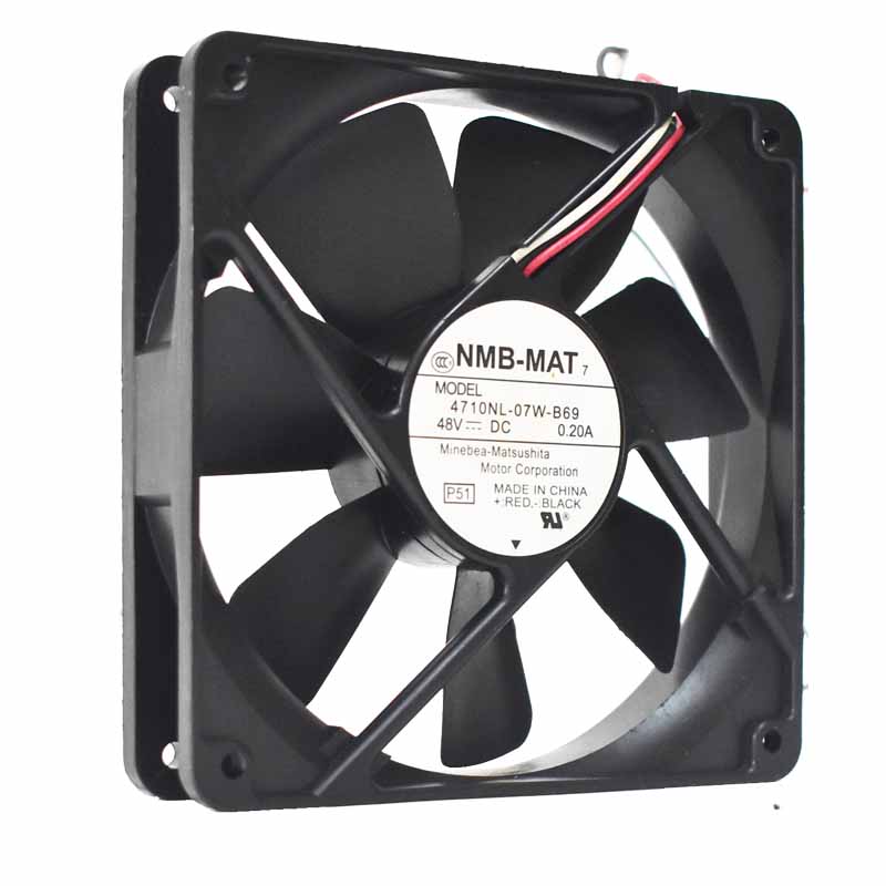 NMB 4710NL-07W-B69 48V 0.2A server inverter cooling fan