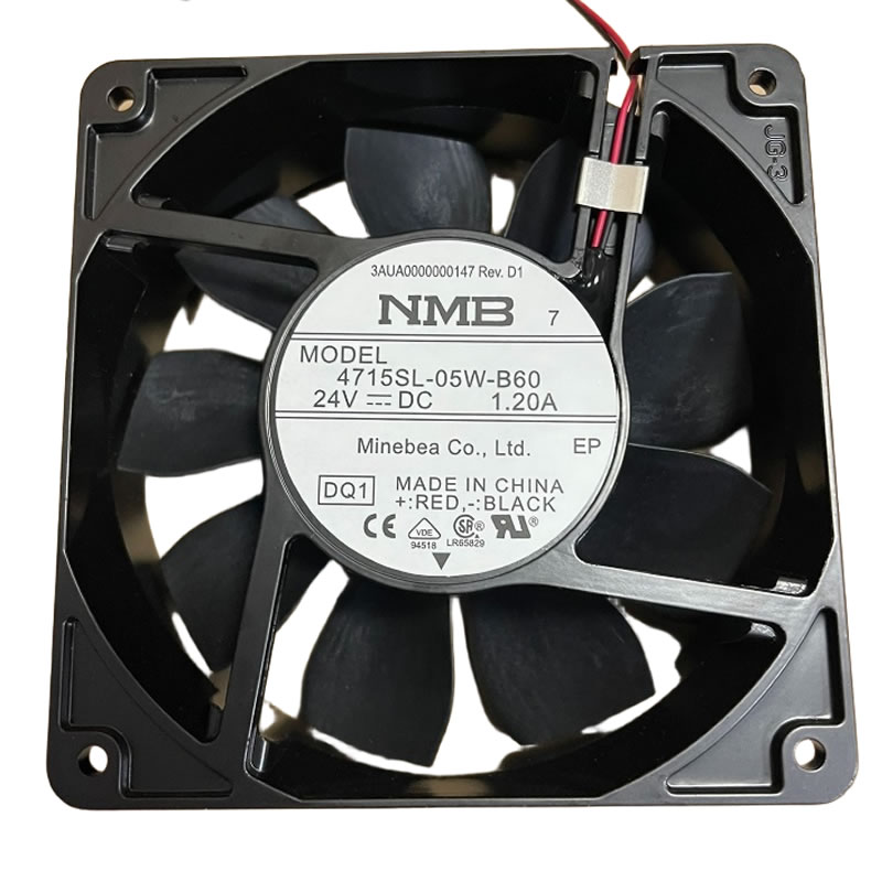 NMB-MAT 4715SL-05W-B60 DC24V 1.2A cooling fan
