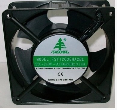 FONSONING  FSY12038HA2BL 120*120*38mm 220V AC cooling fan