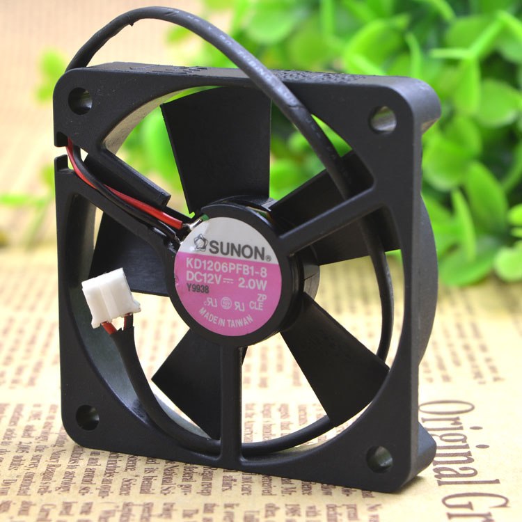 SUNON KD16PFB1-8 DC12V 2.0W ball bearing cooling fan