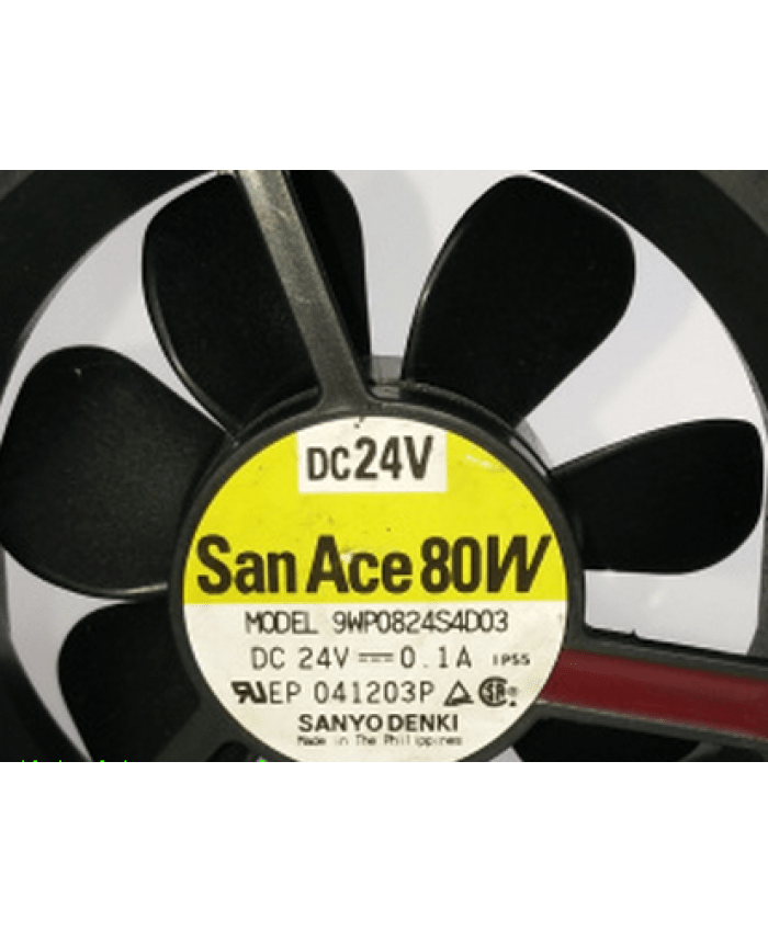 Sanyo 9WP0824S4D03 8CM DC24V 0.1A cooling fan