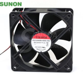 Sunon EEC0382B3-0000-A99 120mm DC24V 3.1A 2-wire server inverter axial cooling fan