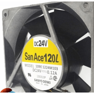 SANYO 109E1224M103 120*120*38MM 24V 0.12A fan