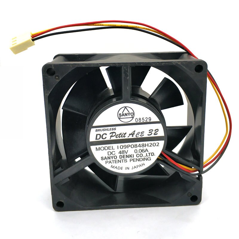 Sanyo 109P0848H202 48V 0.06A 8CM cooling Fan