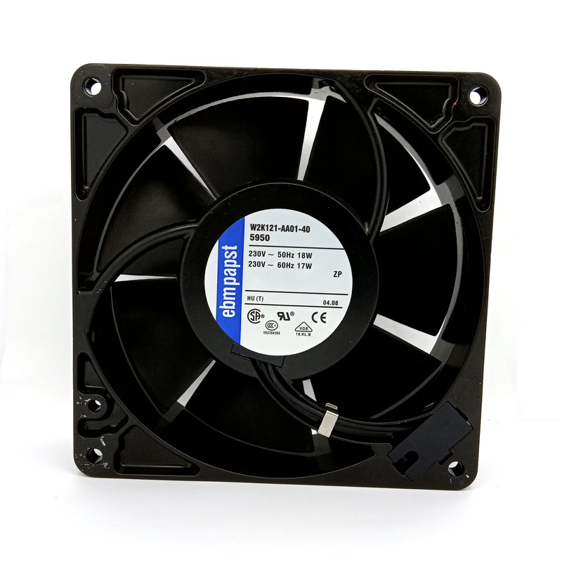 EBMPAPST W2K121-AA01-40 AC220V 18W axial radiator cooling fan