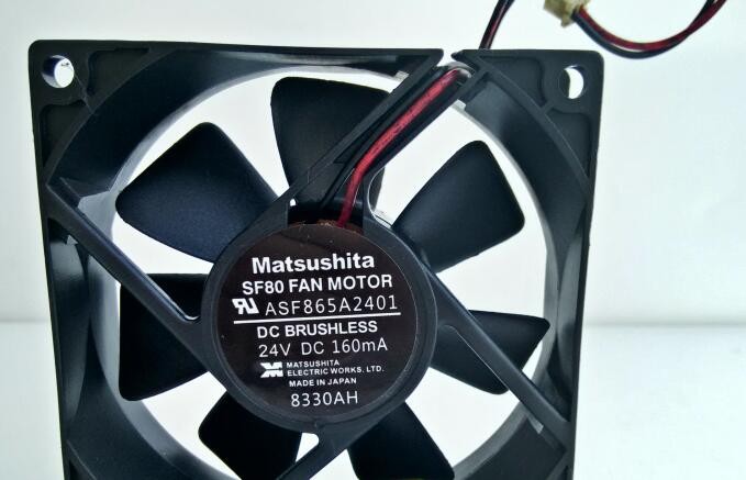 Matsushita  SF80 FAN MOTOR  ASF865A2401  24VDC 160mA Fan