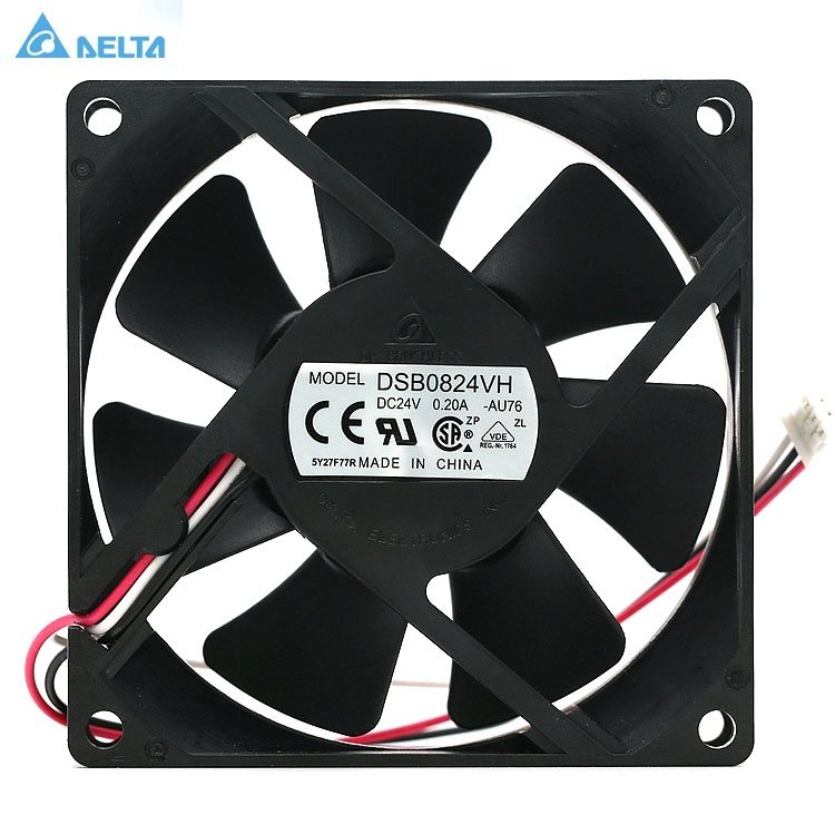 DELTA DSB0824VH-AU76 DC24V 0.A 8CM inverter server axial cooling fan