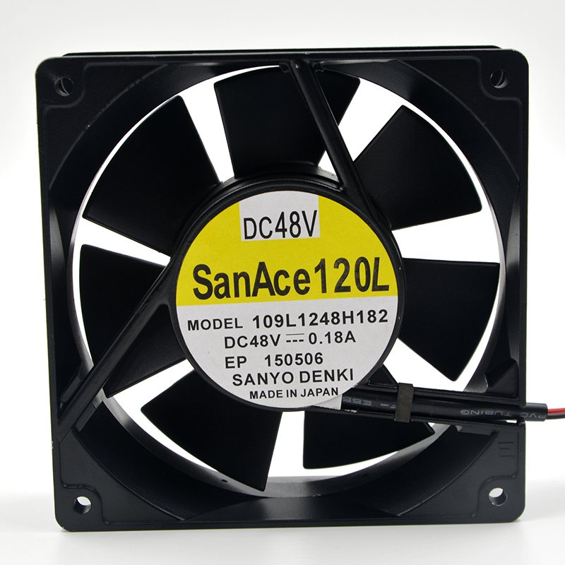 Sanyo 109L1248H182 120L 48V 0.18A  Server cooling fan