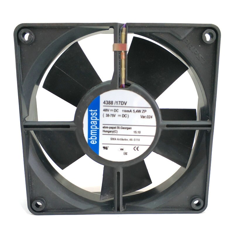 EBM Papst 4388/17DV 48V 110mA 5.4W cooling fan