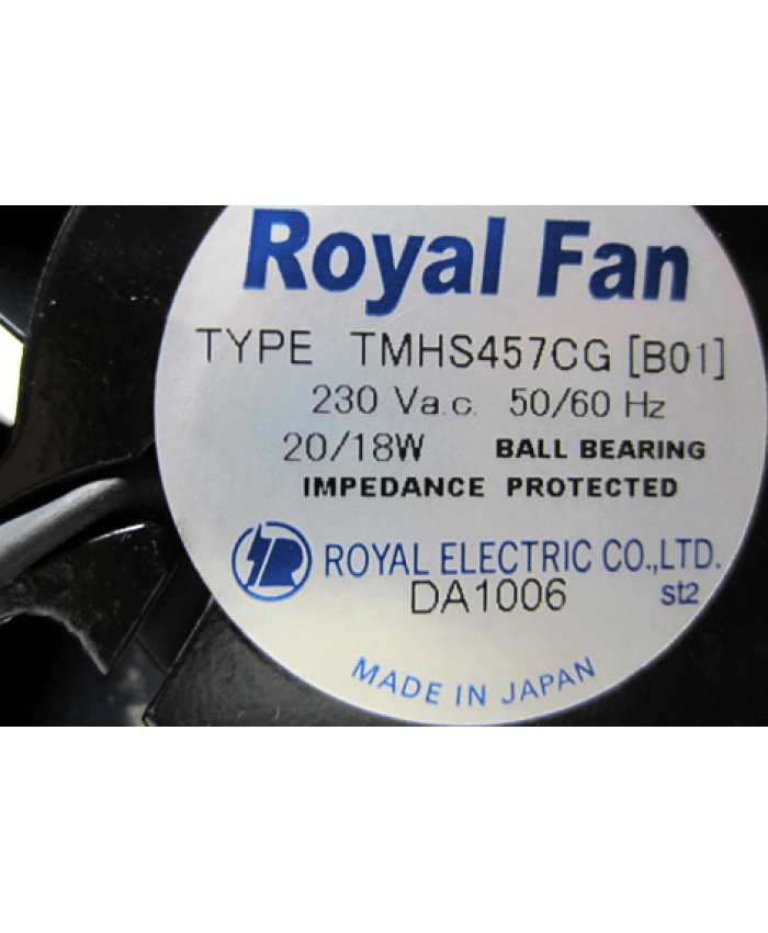 ROYAL FAN TMHS457CG 12CM 230v Full Metal cooling fan