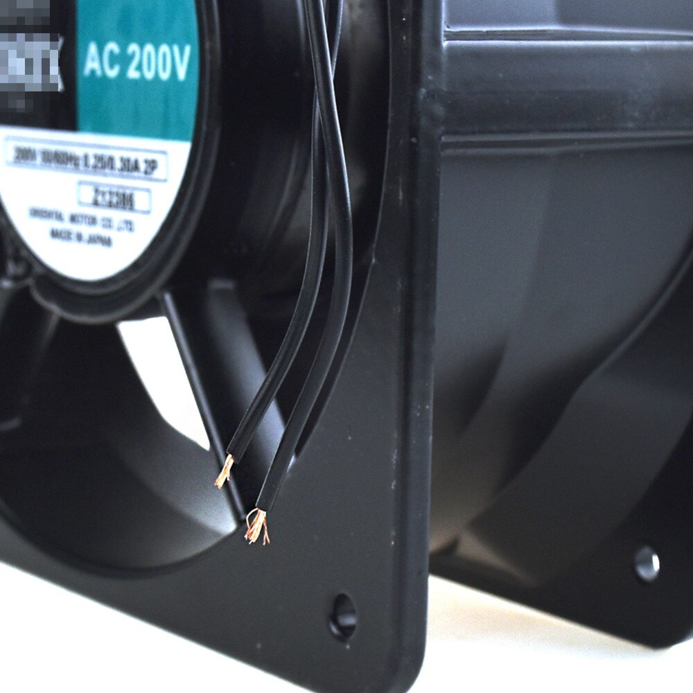 ORIX MR18-DC AC200V 0.25/0.3A 180*180*65mm 2pin cooling fan