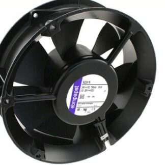 EBMPAPST  TYP 6224N   24 VDC 18 w 750 ma 172 * 51 mm aluminum frame fan