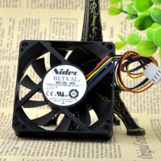 Nidec  U70R12MS1BB-57T02  7CM 12V 0.11A 4wire fan