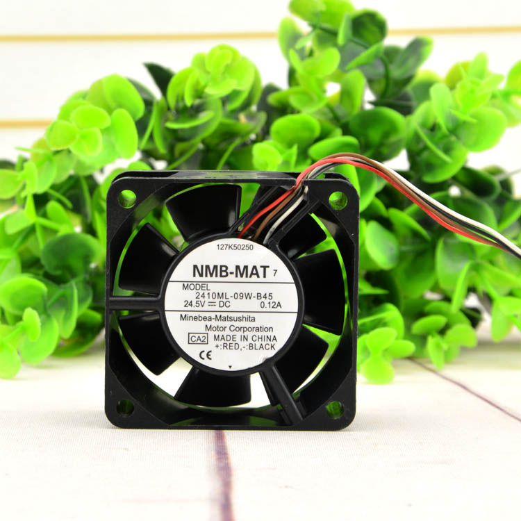 nmb 2410ML-09W-B45 6CM 24.5V 0.12A inverter copier fan