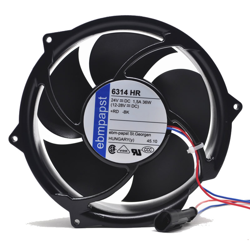 Ebmpapst 6314HR 24V ABB inverter axial cooling fan