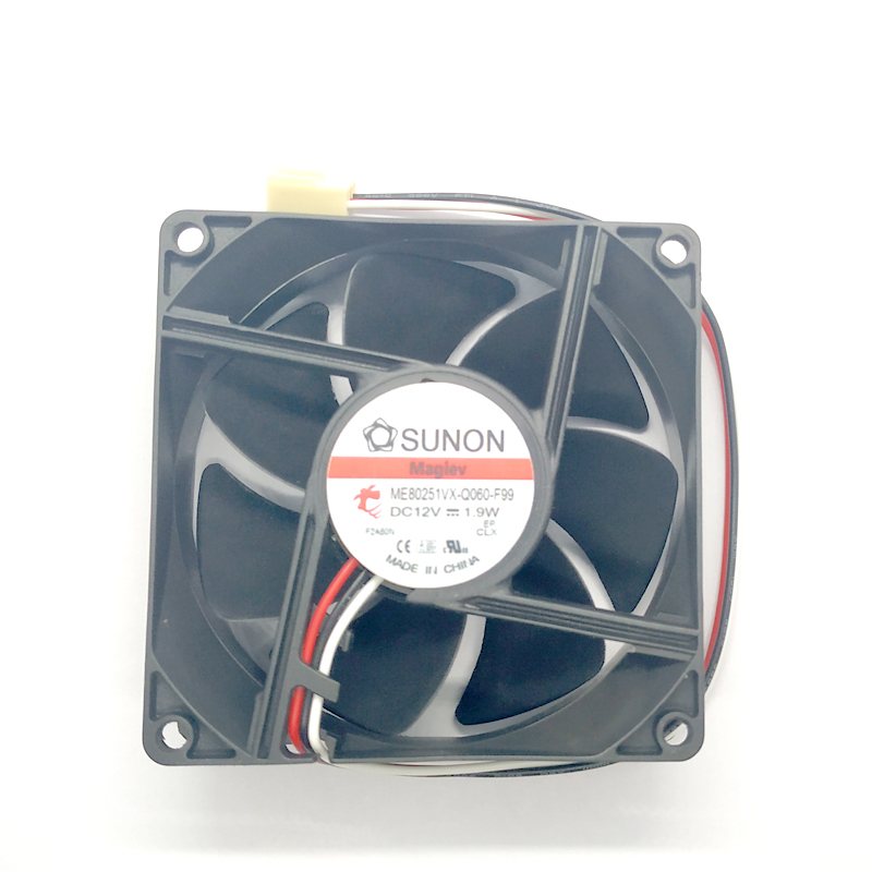 Sunon ME80251VX-Q060-F99 DC 12V 1.9W 3-lines Cooling Fan