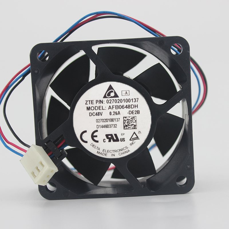 AFB0648DHDE2B 48V 0.26A large air volume cooling fan