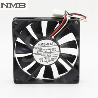 NMB 3106KL-05W-B59 8CM 24V 0.16A three-wire inverter cooling fan