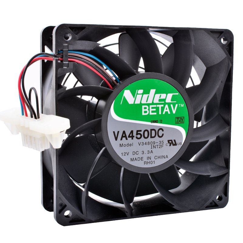 Nidec V34809-35 DC 12V 3.3A High-speed industrial cooling fan