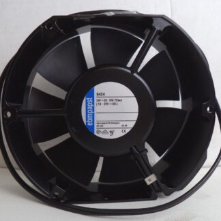 ebm-papst P/N 6424 12-28 NOMINAL VDC 18W 750mA AXIAL COMPACT FAN