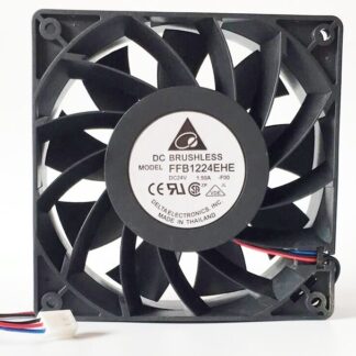 DELTA FFB1224EHE-F00 120x120x38mm DC24V 1.5A 3 Lines server inverter cooling fan