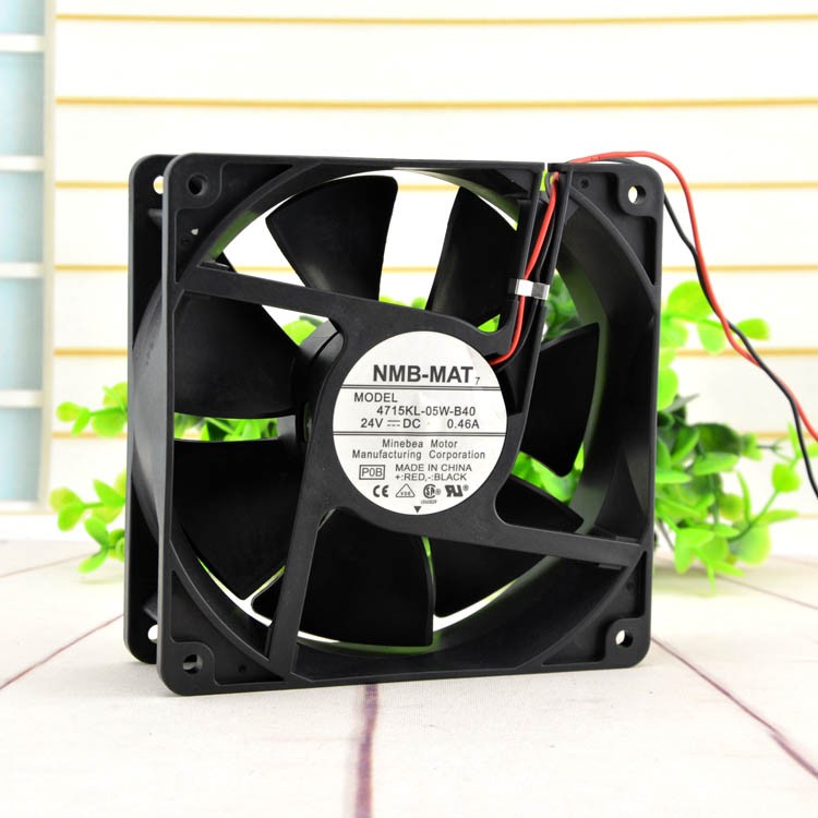 NMB  4715KL-05W-B40 24V 0.46A cooling fan