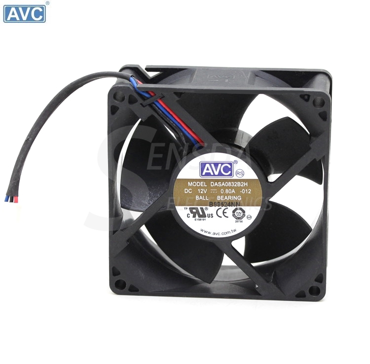 AVC DASA0832B2H DC12V 0.80A computer case cpu server cooling fans cooler