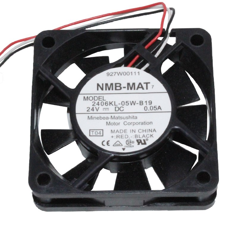 NMB 2406KL-05W-B19 DC 24V 0.05A 1.2w inverter cooling fan