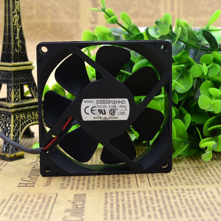 Delta DSB0812HHD 12V 0.24A 2line oil case cooling fans