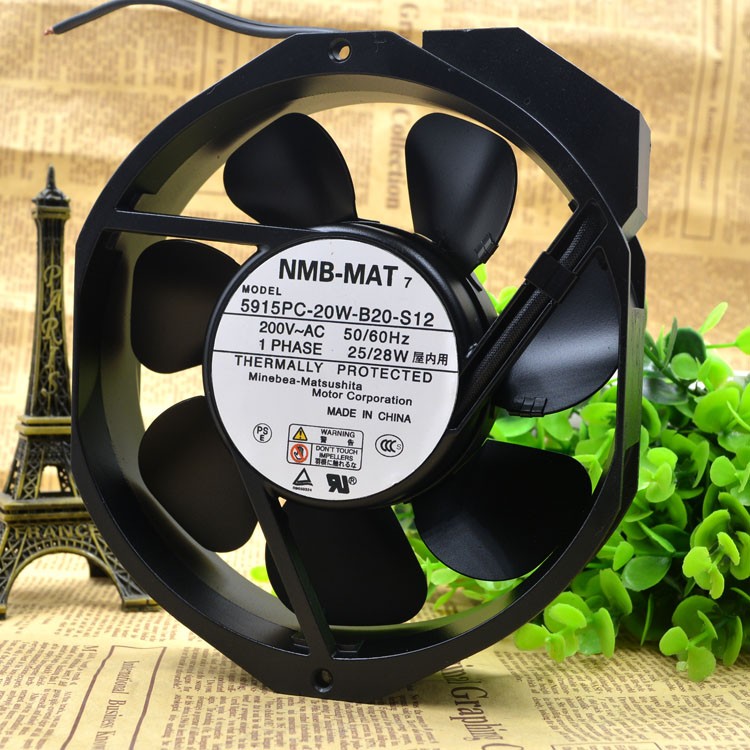 NMB 5915PC-20W-B20-S12 200V  cooling  fan