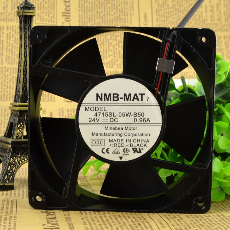 NMB  4715SL-05W-B50 24V 0.96A 12CM  cooling fan