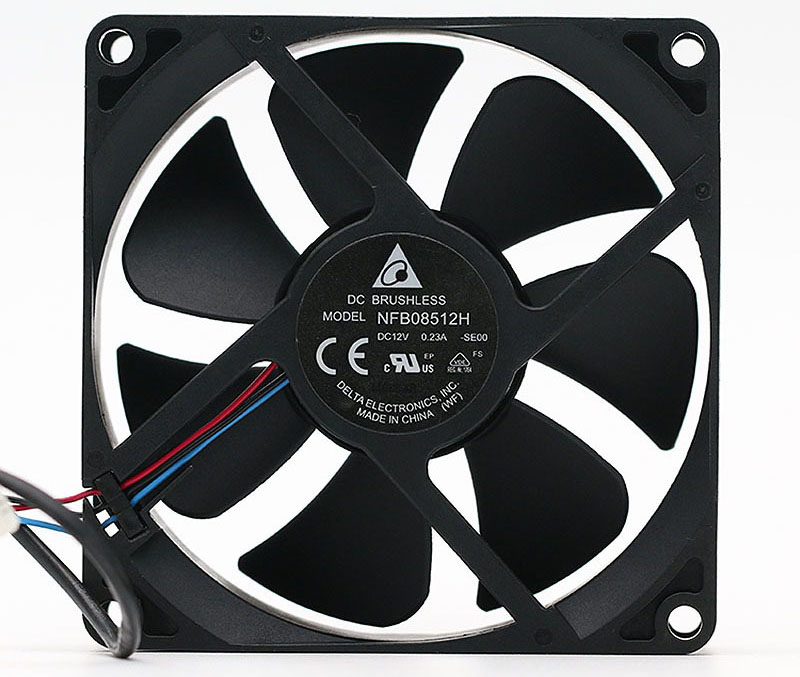 DELTA NFB08512H DC12V 0.23A 8cm  cooling fan